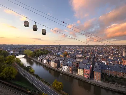 Tourism photography in Namur